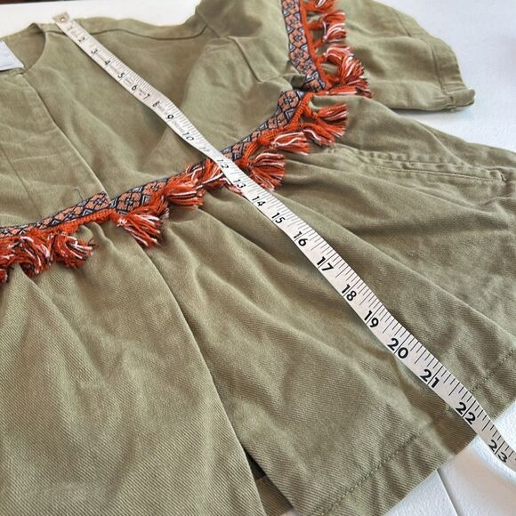 Zara 1975 denim cropped elbow sleeve jacket/top size extra small - Picture 6 of 7